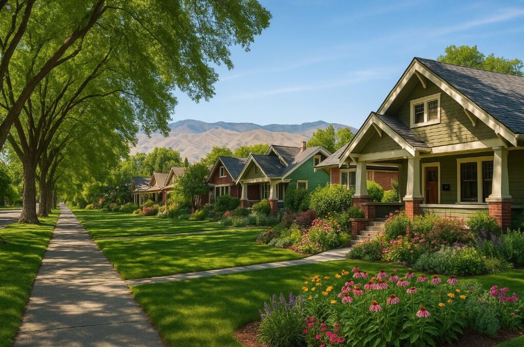 Boise Idaho famous North End