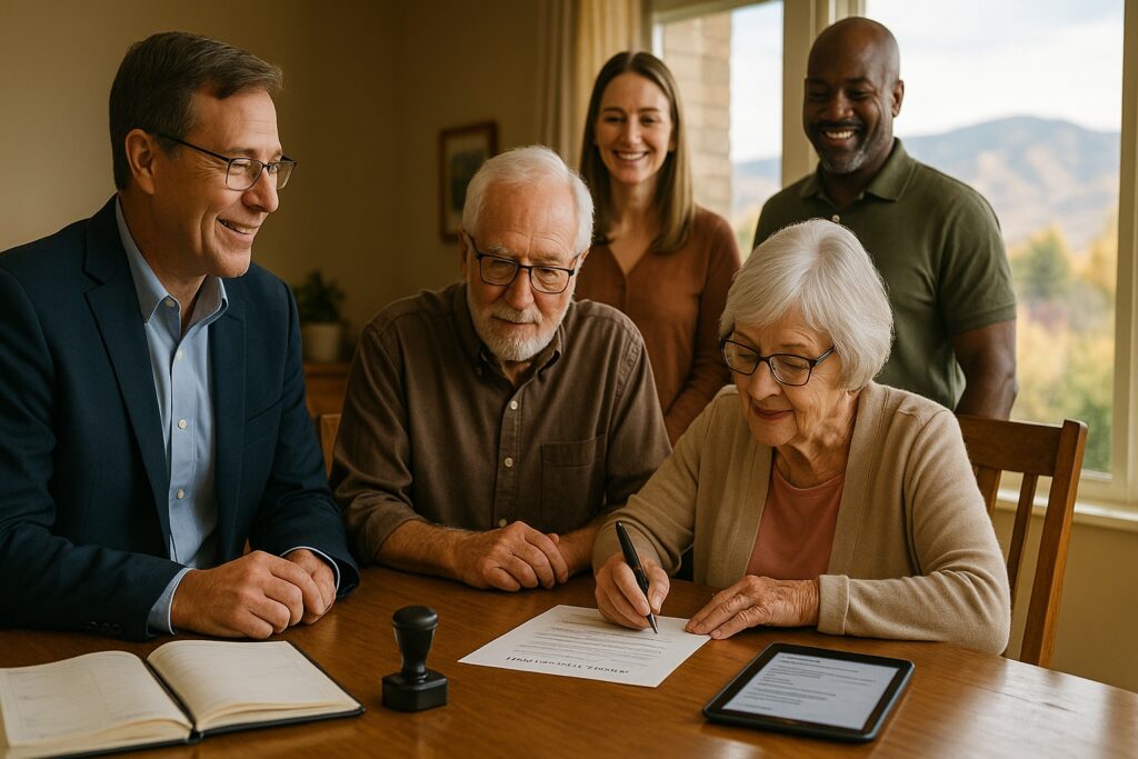 Stress-Free Last Will & Self-Proving Affidavit Notarization