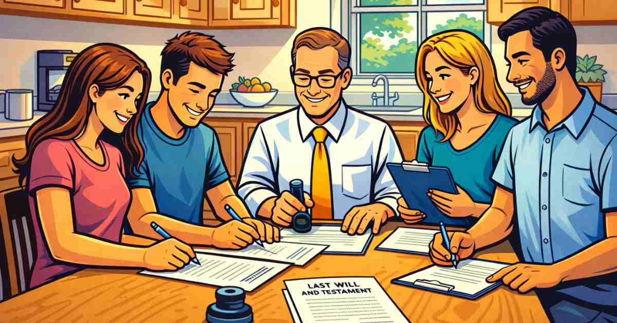 Signing a Will with an Idaho Notary and Witnesses