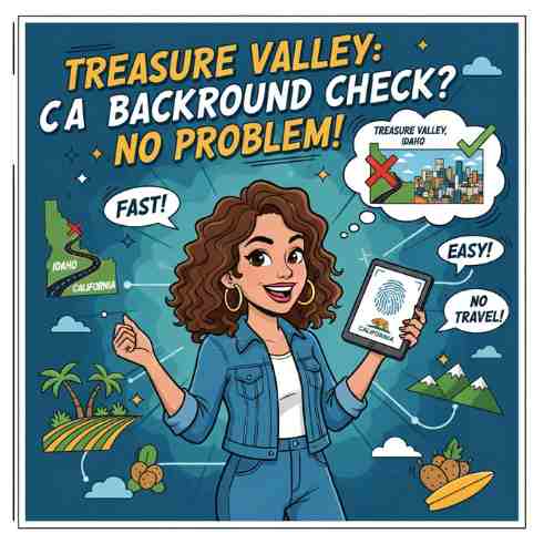 California Background Check in Idaho | Mobile Live Scan Services