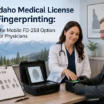 Idaho Medical License Fingerprinting: The Mobile FD-258 Option for Physicians